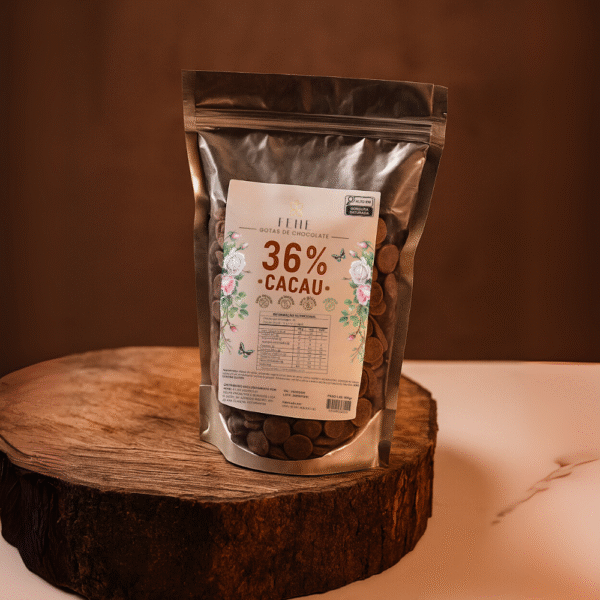 GOTAS DE CHOCOLATE 36% - 500g - Imagem 3